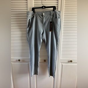 Pastel Jeans blue denim jeans stretchy women's Size 22 skinny Fit NWT